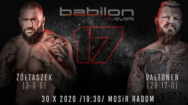 Babilon MMA 17 - Karta walk, transmisja, gdzie oglądać?