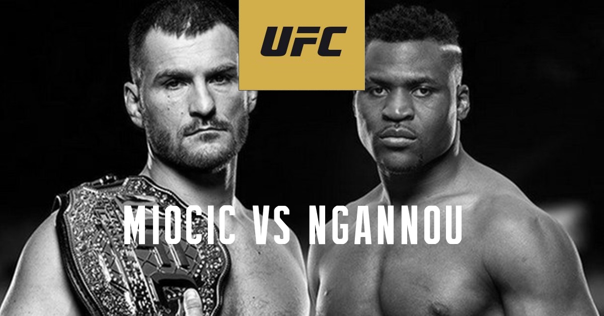Rewanż Miocic vs Ngannou oficjalnie potwierdzony. Znamy datę walki o pas wagi ciężkiej UFC