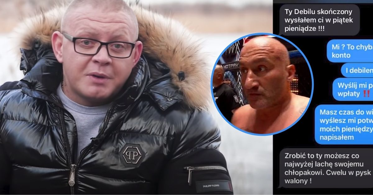 Marcin Najman do Warszawskiego Dresika: "Stara kur*o i oszuście!". Chodzi o wynagrodzenie z gali MMA-VIP. [WIDEO]