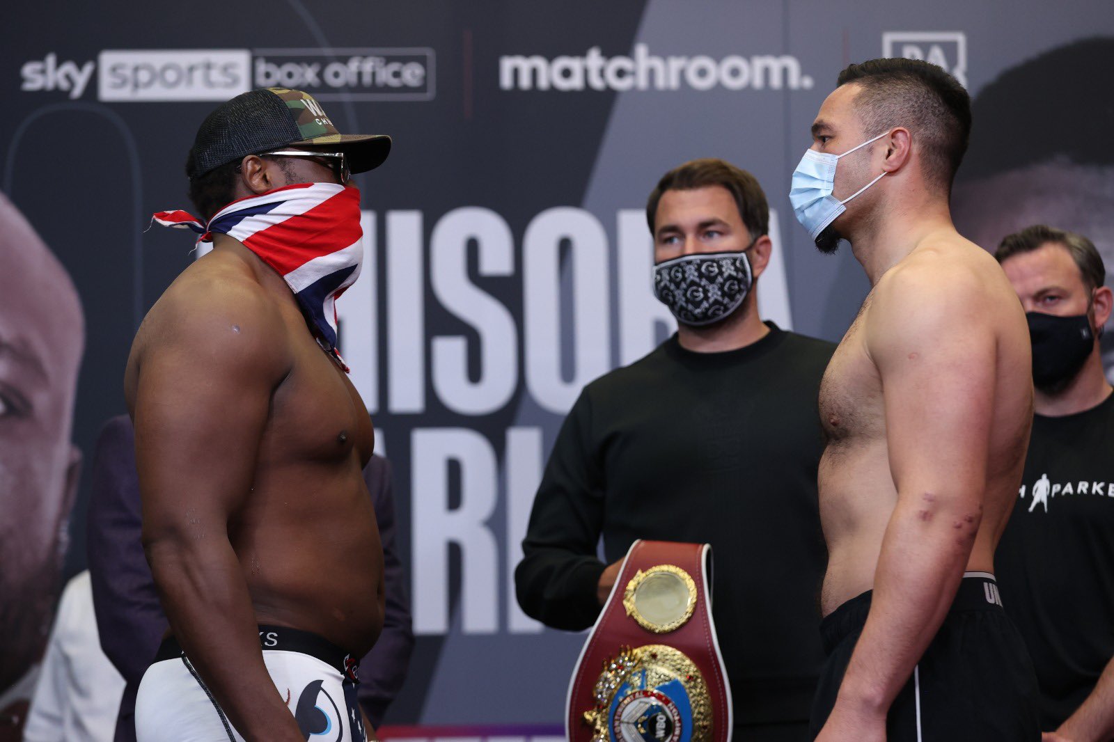Chisora Parker face-to-face