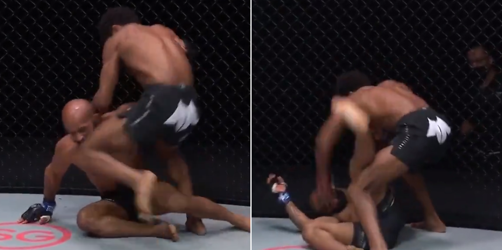 Demetrious Johnson znokautowany kolanem w parterze! Legenda UFC przegrywa starcie o pas [WIDEO]