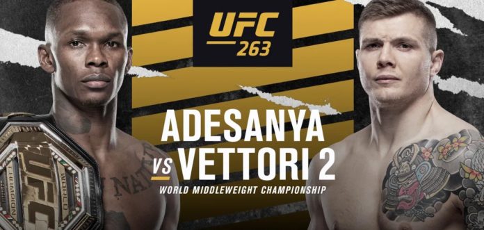 Gdzie oglądać UFC 263: Adesanyia vs Vettori 2? Transmisja, stream online, live, karta walk