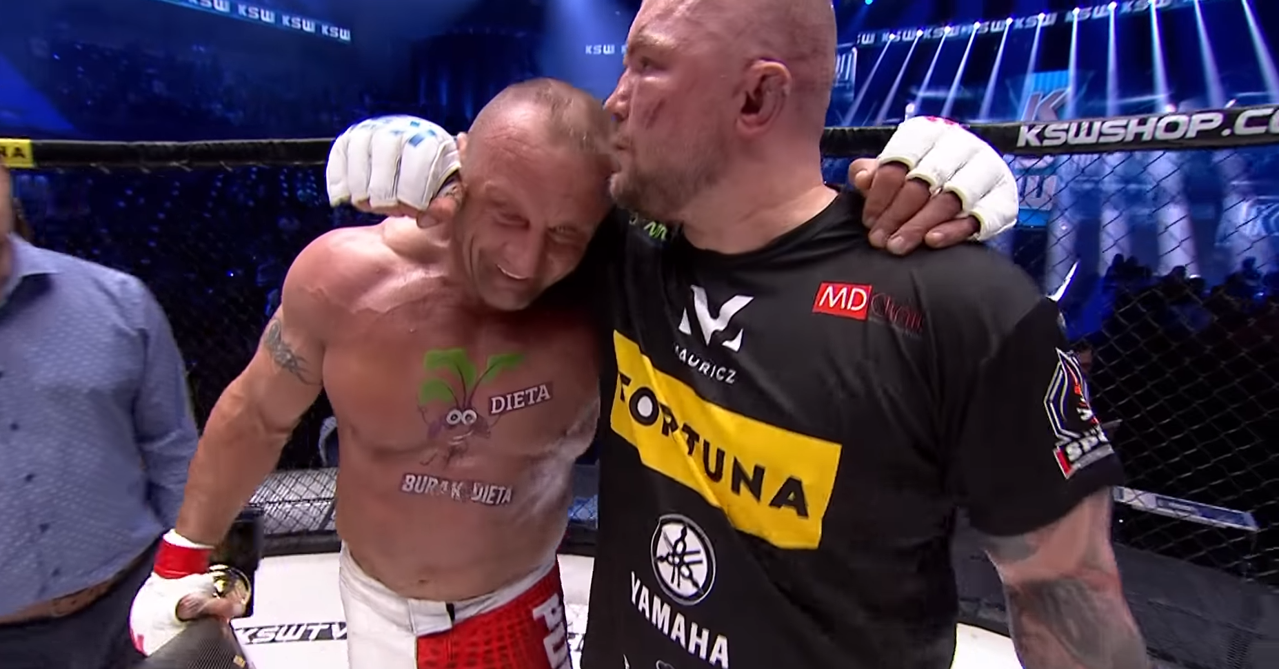 Mariusz Pudzianowski po pojedynku z Jurasem: "To jest lepsze niż ta wygrana!"