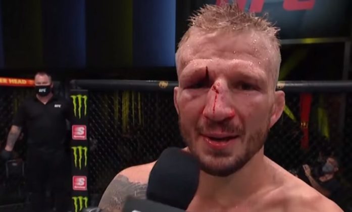 T.J. Dillashaw po wygranej walce na UFC Vegas 32: „Tatuś ...