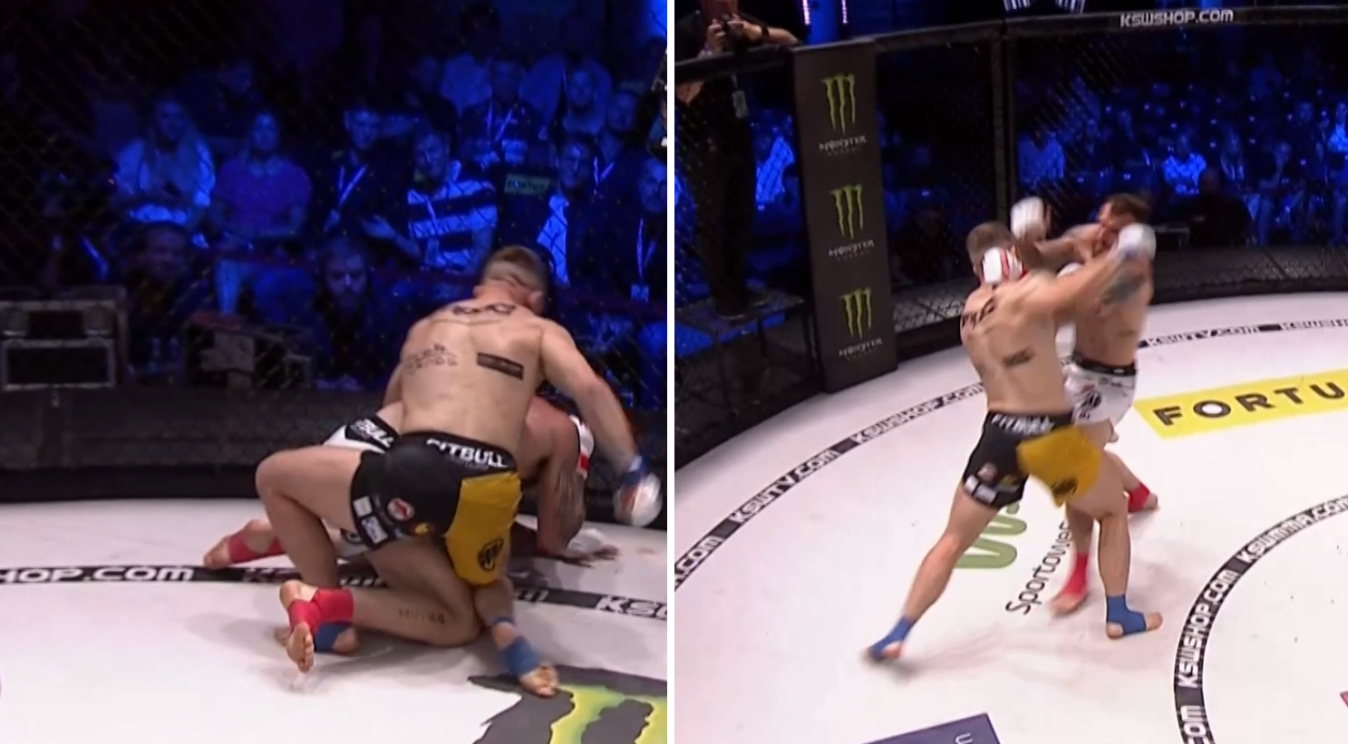 (VIDEO) Adrian Bartosiński brutalnie rozbija Michała Michalskiego w pierwszej rundzie!