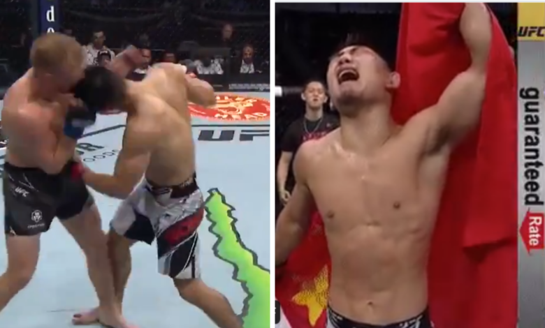 (VIDEO) Yadong Song i Casey Kenney nie zawiedli! "Kung Fu Monkey" wygrywa na UFC 265