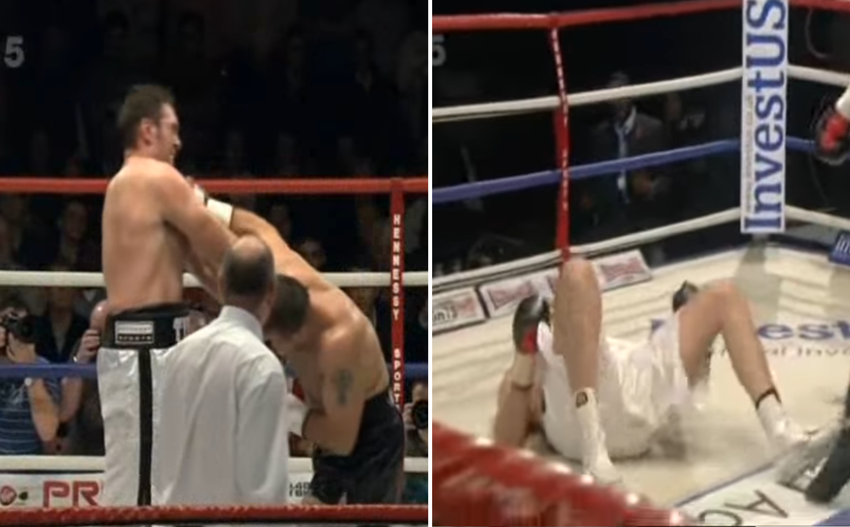 (VIDEO) Pierwszy nokdaun na Tysonie Furym! Zaskoczony "Gypsy King" w kolejnej rundzie zmasakrował rywala!