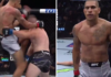(VIDEO) Kibice w szoku po ciężkim nokaucie latającym kolanem! Alex Pereira efektownie debiutuje w UFC